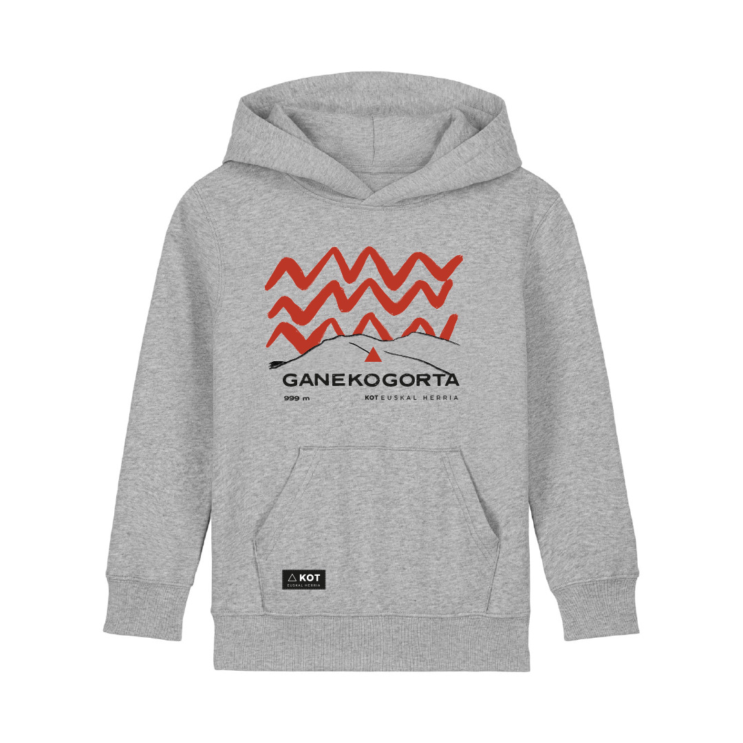 GANEKOGORTA SUDADERA CAPUCHA INFANTIL - Imagen 3