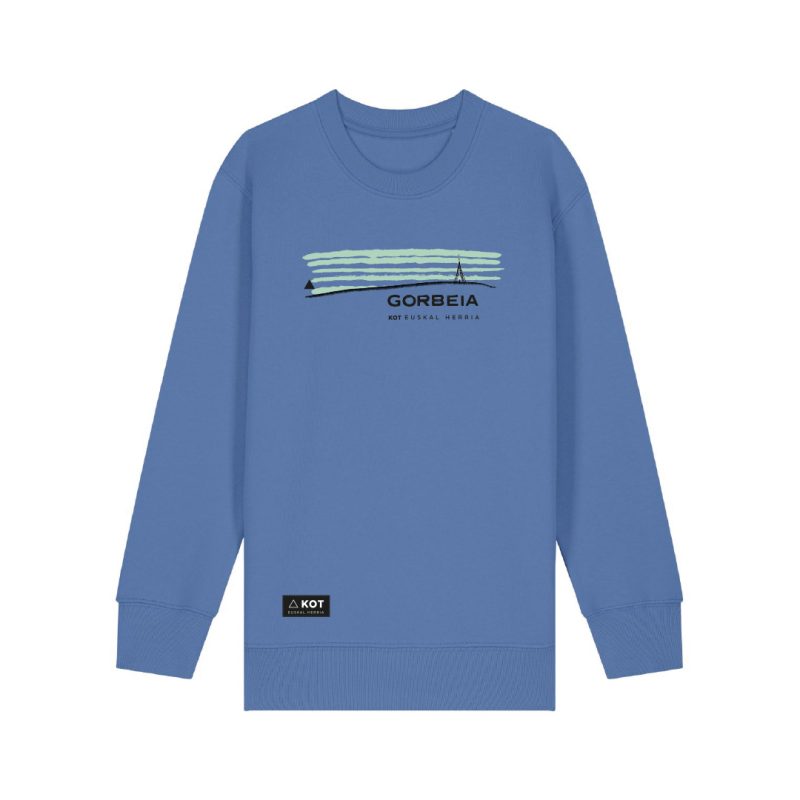 GORBEIA SUDADERA AZUL INFANTIL