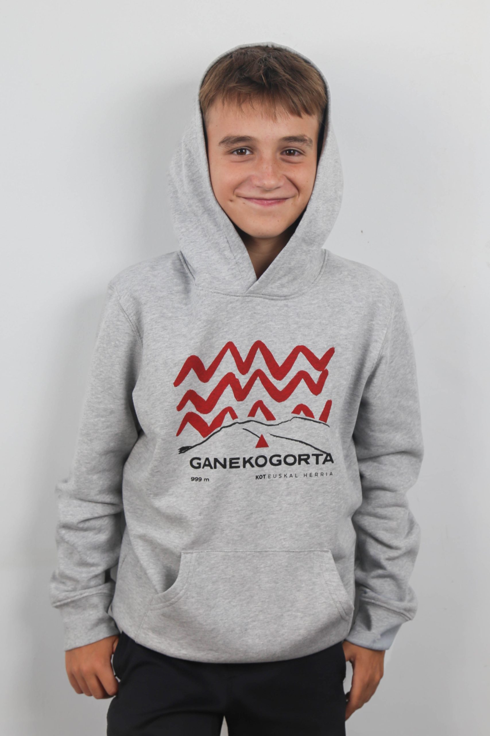 GANEKOGORTA SUDADERA CAPUCHA INFANTIL - Imagen 2