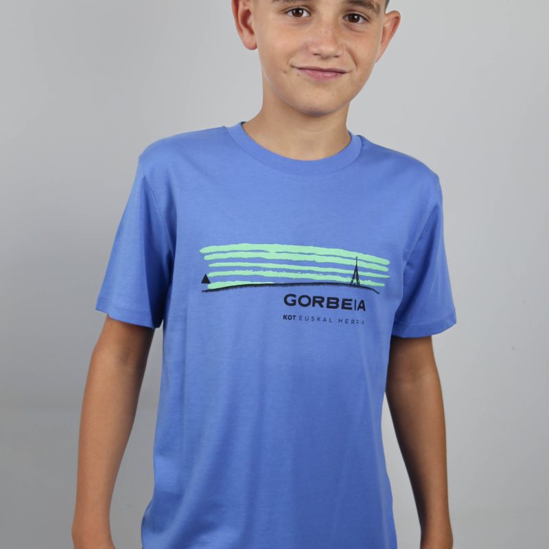 GORBEIA CAMISETA INFANTIL AZUL